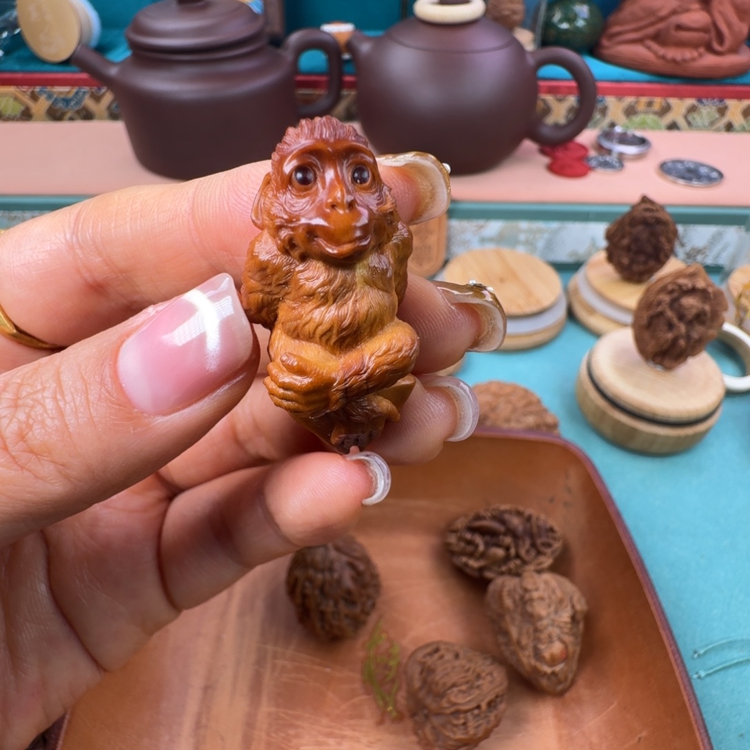 橄榄核手串/手链核潮核雕手工制作