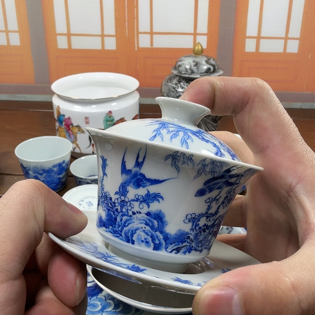 全手工全手绘陶瓷