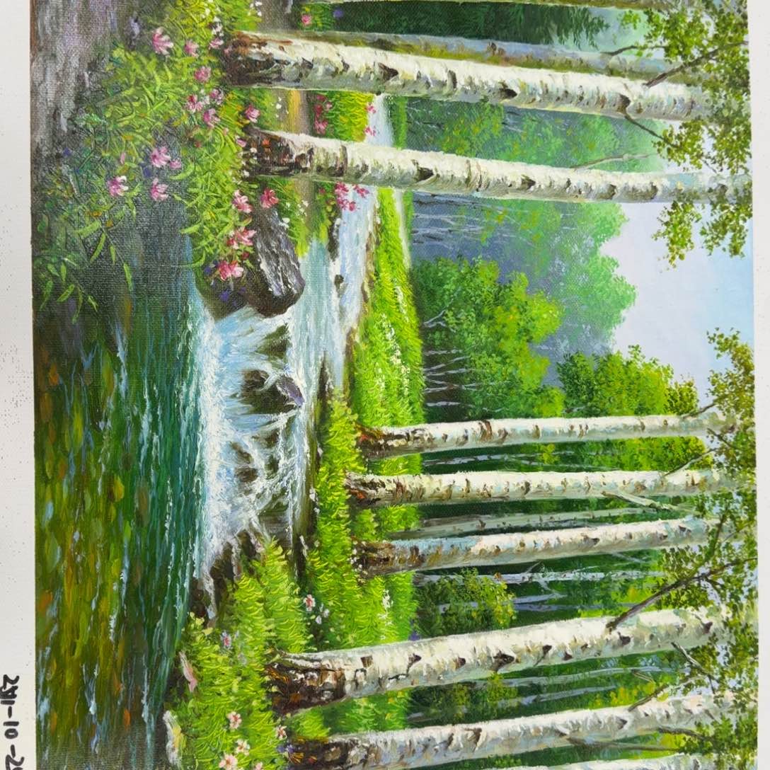 油画在哪呢我想问一下