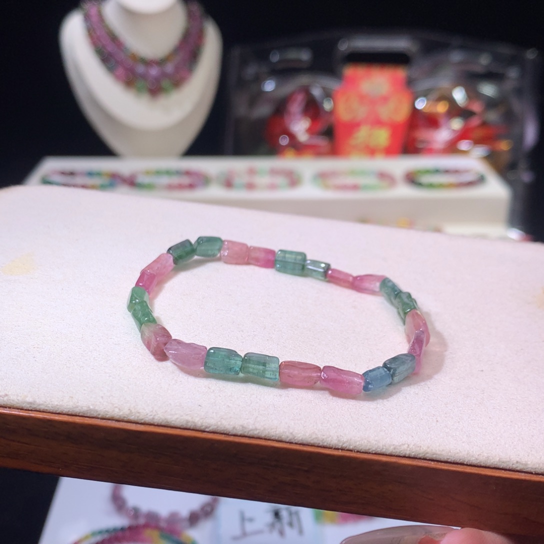 碧玺手链未镶嵌碧玺