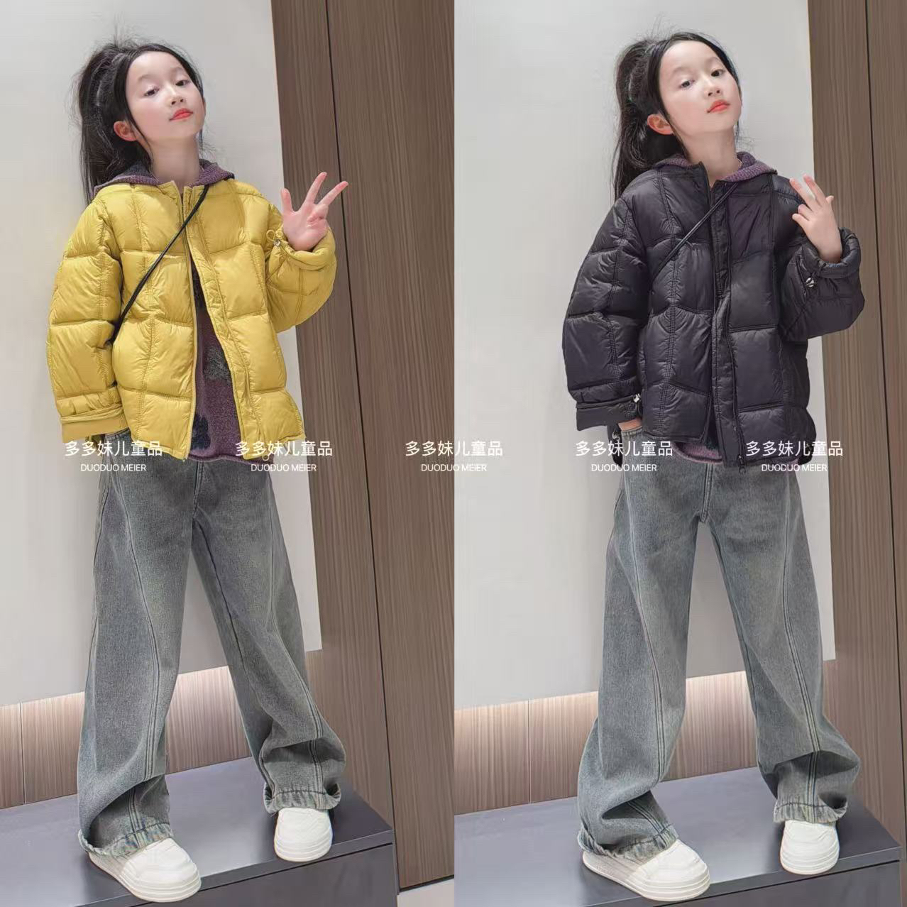 女童棉服外套秋冬款2025新款洋气儿童装上衣冬季女大童休闲棉衣潮