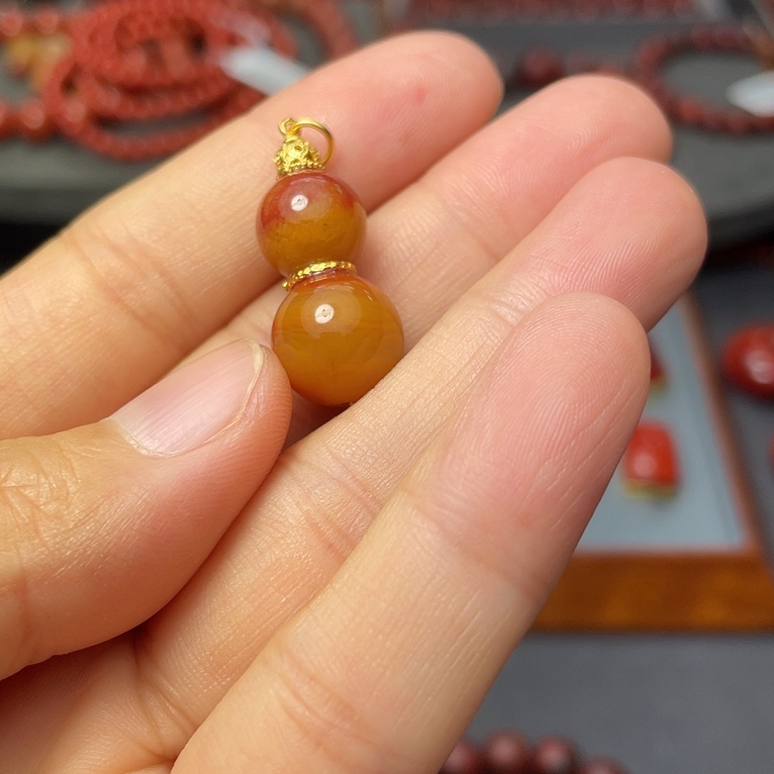 南红玛瑙原矿单珠12多样性发1未镶嵌