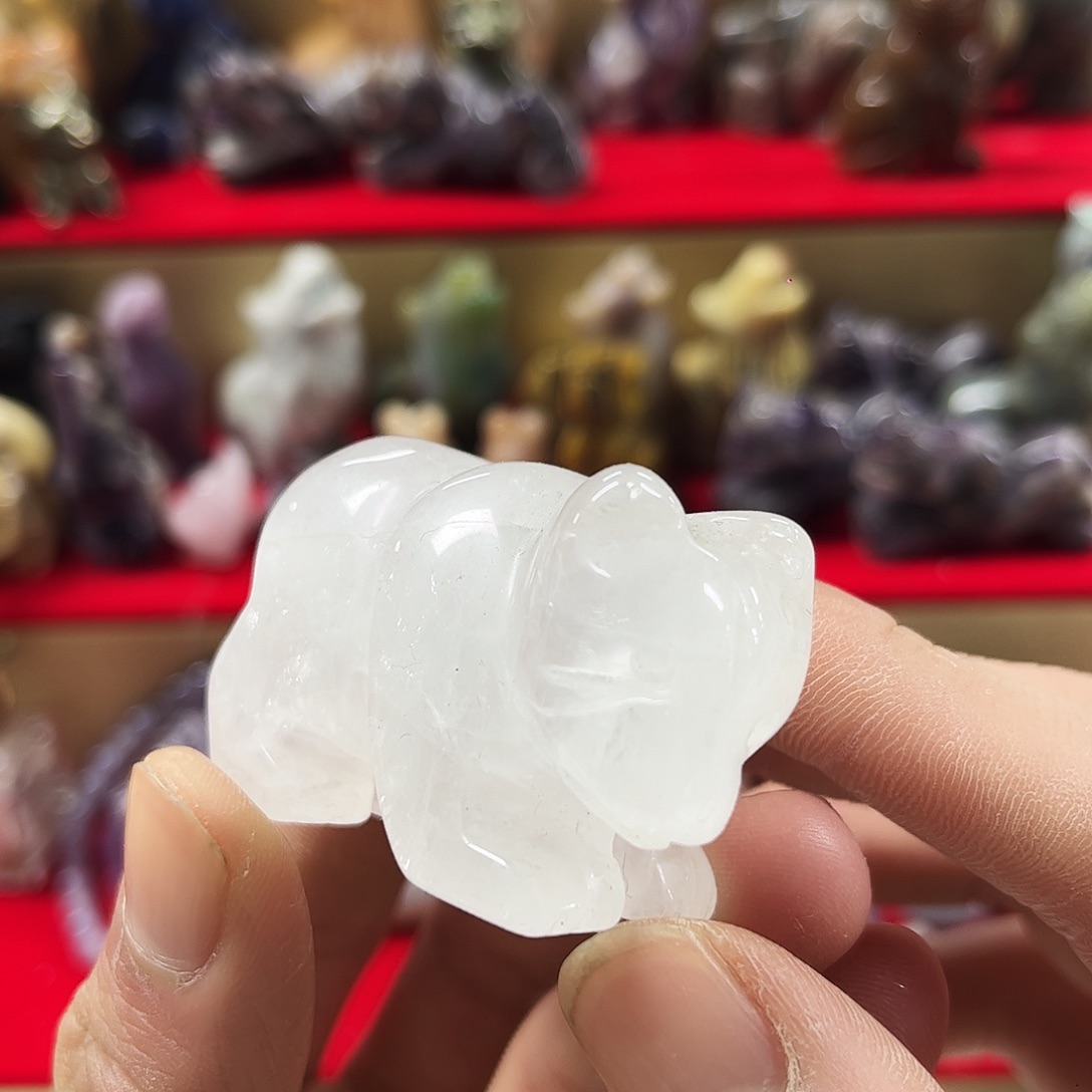 水晶天然水晶微瑕未镶嵌