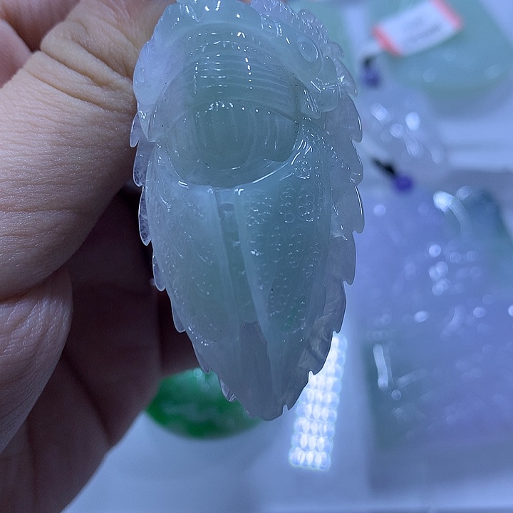 翡翠未镶嵌颈饰天然翡翠A货吊坠