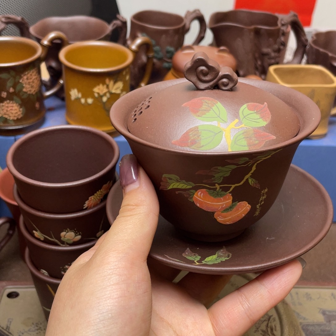 紫砂茶杯紫砂主人杯