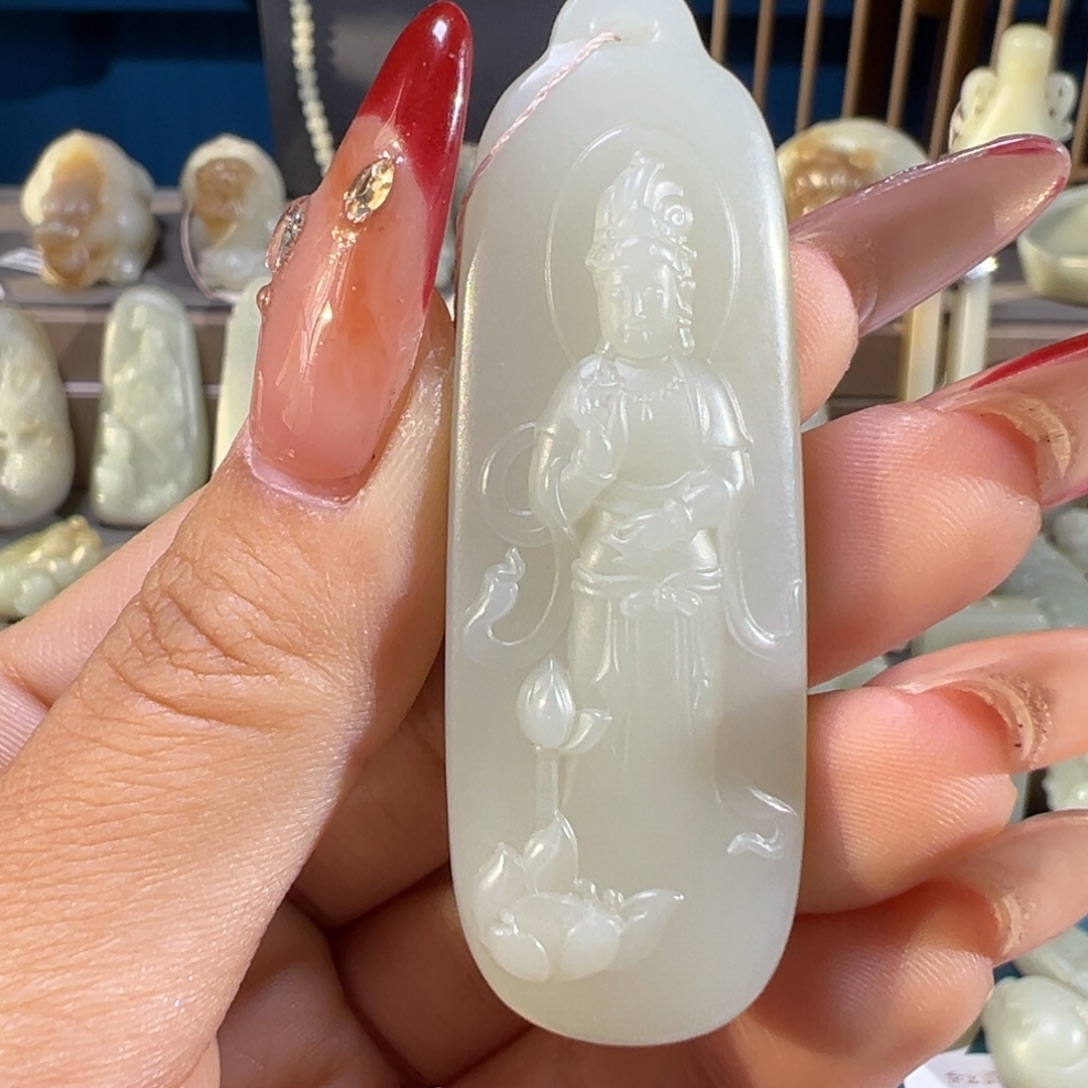 和田玉（糖玉）未镶嵌颈饰
