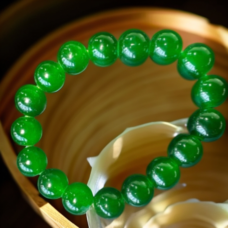 DW  绿色 小手串