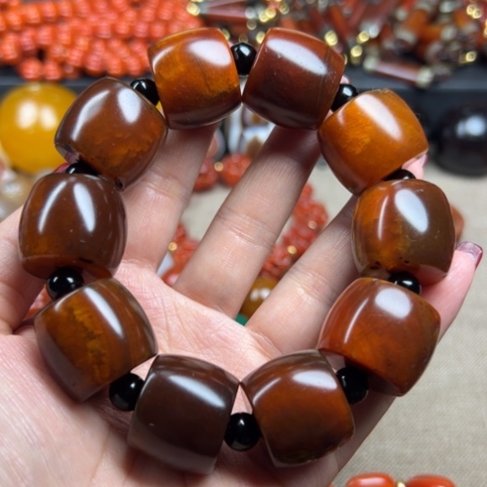 玛瑙/玉髓颈饰未镶嵌閒**鶴