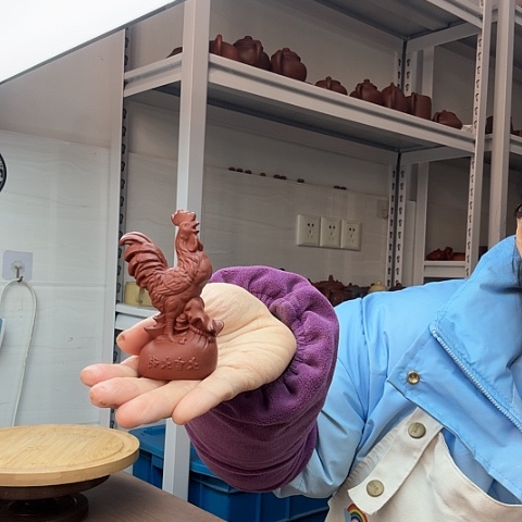 朱泥鸡茶宠茶宠茶宠