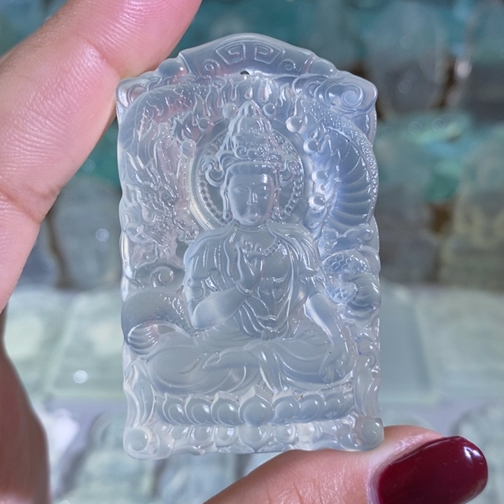 岫玉吊坠未镶嵌吊坠