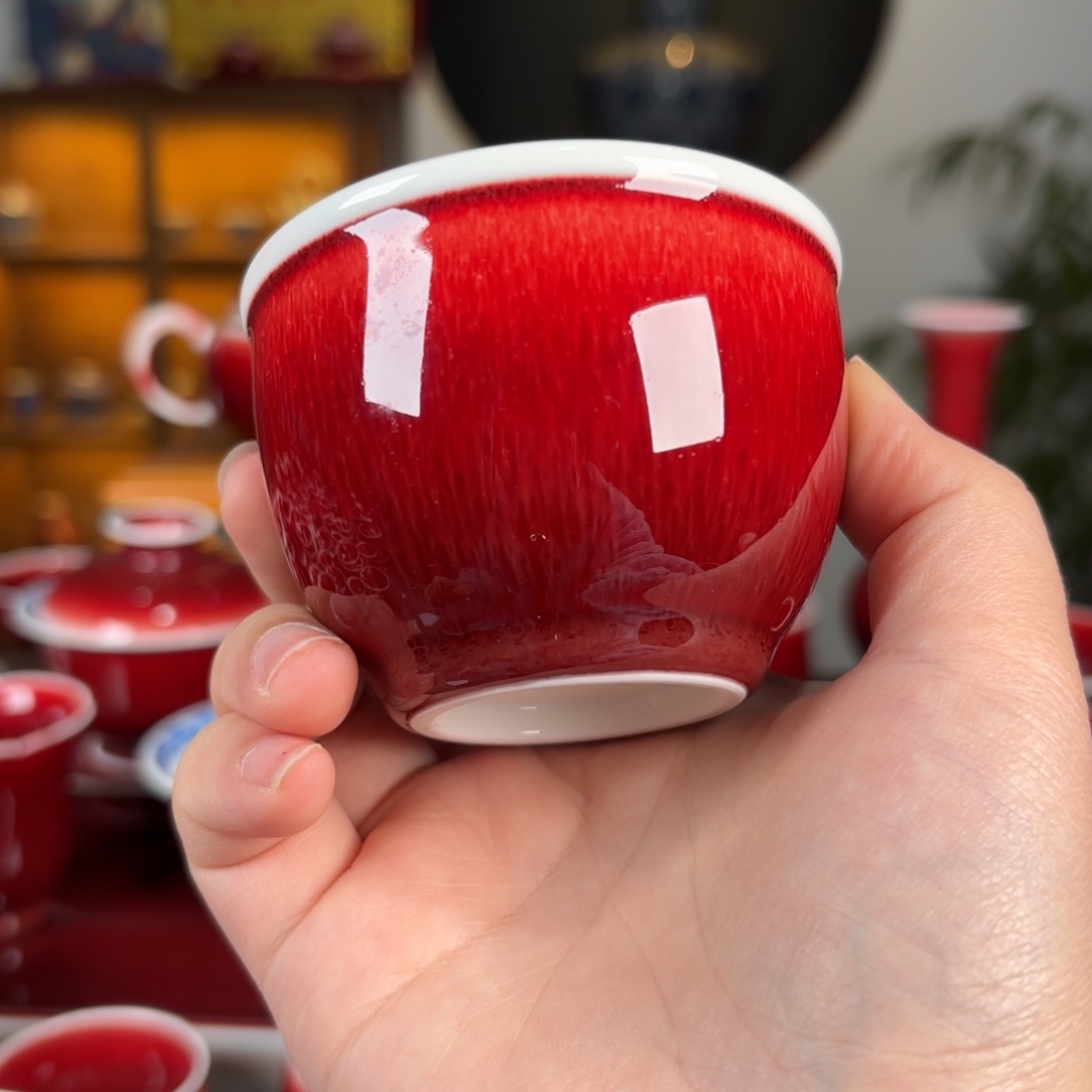 杯子景德镇高温颜色釉