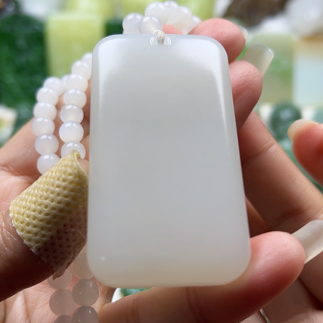 和田玉吊坠 未镶嵌