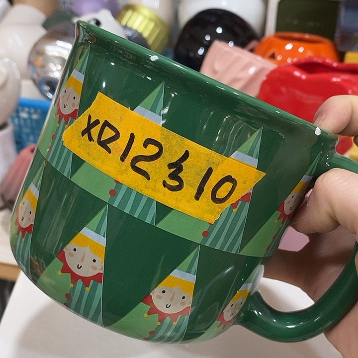 摆件陶陶盆有孔 瑕疵介意勿拍