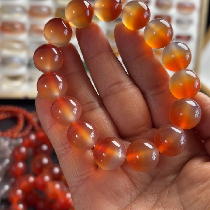 玛瑙/玉髓未镶嵌手链