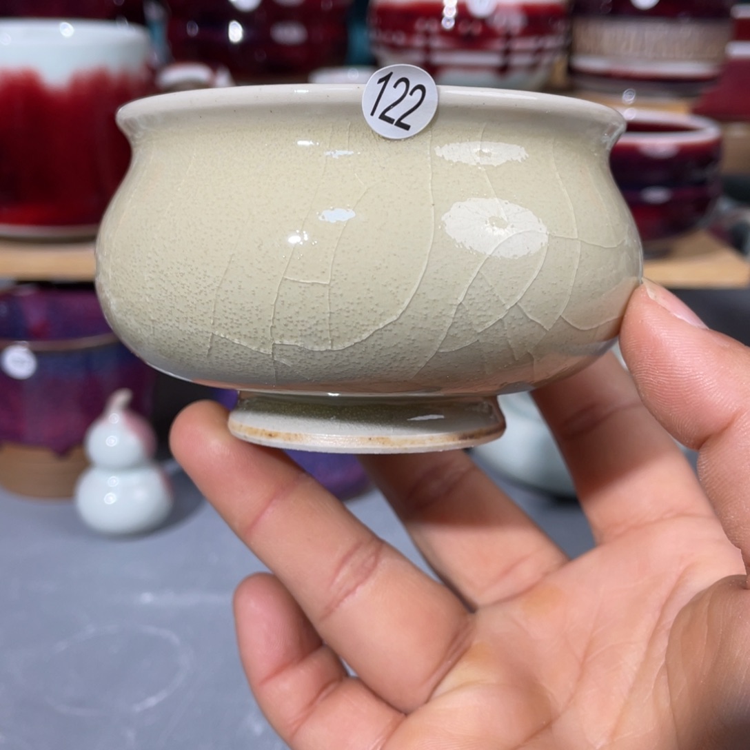 瓷片纯手工制作……微微瑕