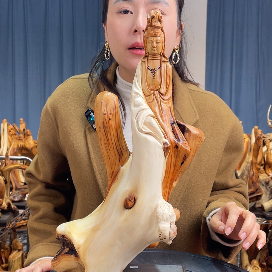 柏木（崖柏）随型艺术根雕