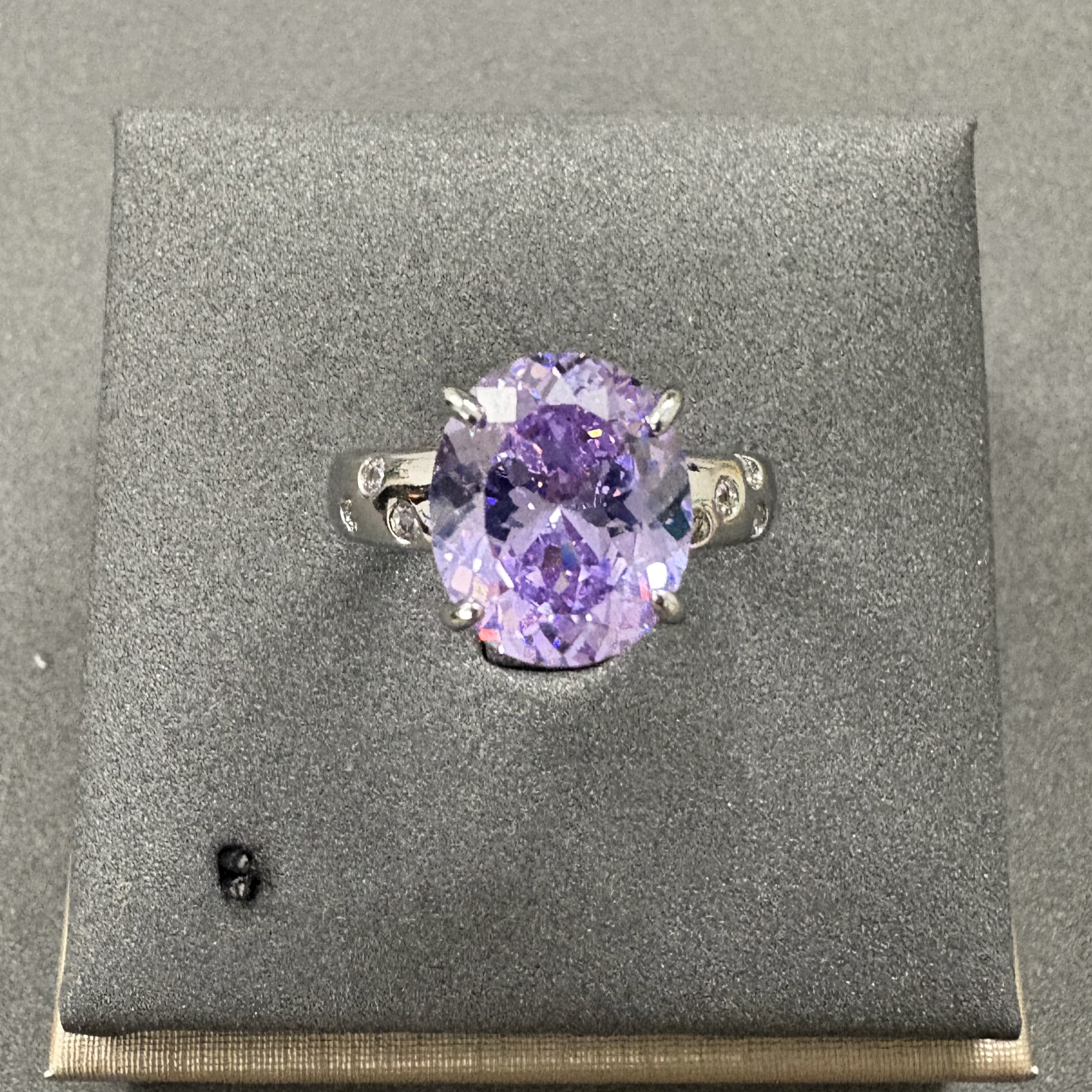 【高级定制】高奢典藏级紫色蓝宝石戒指020