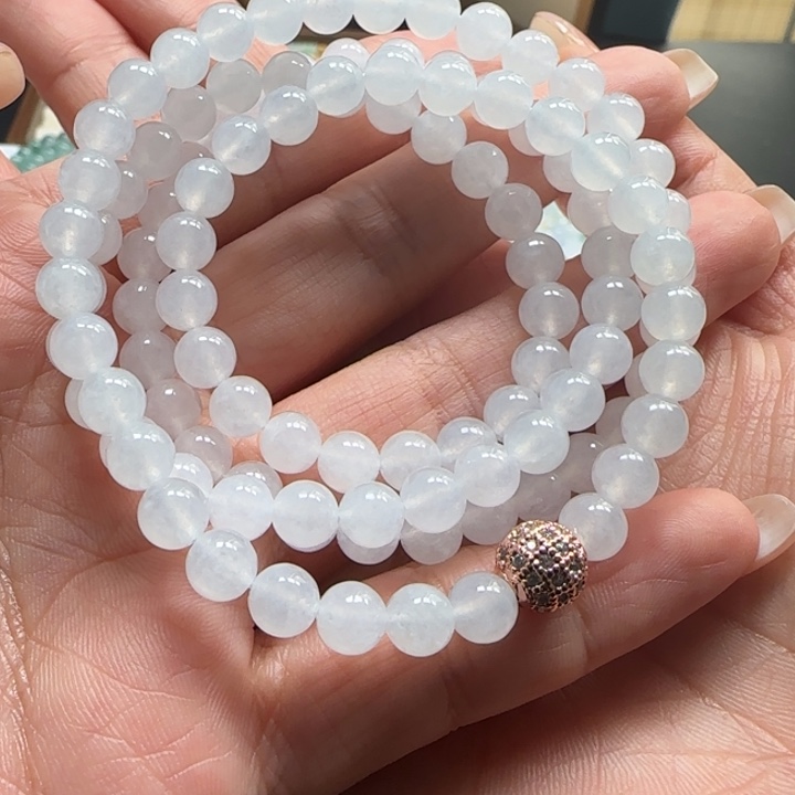 翡翠未镶嵌手链卡6