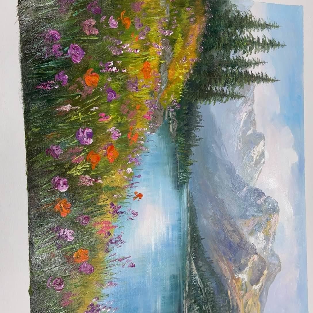 油画优惠多多指教了