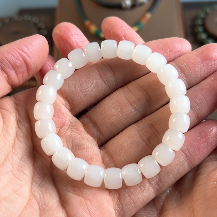 手链未镶嵌和田玉V***m