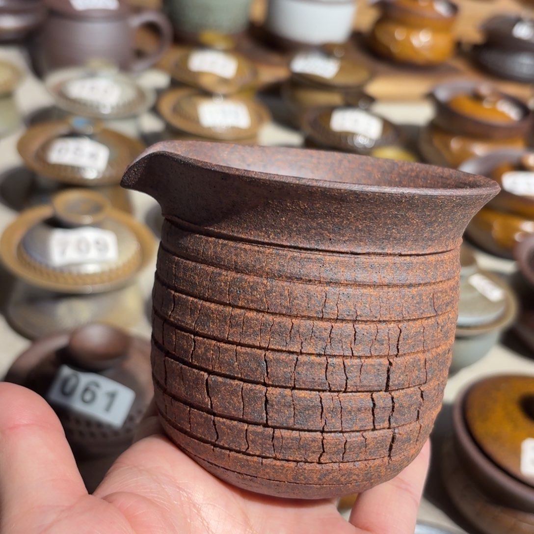 摆件粗瓷茶具素胎无釉