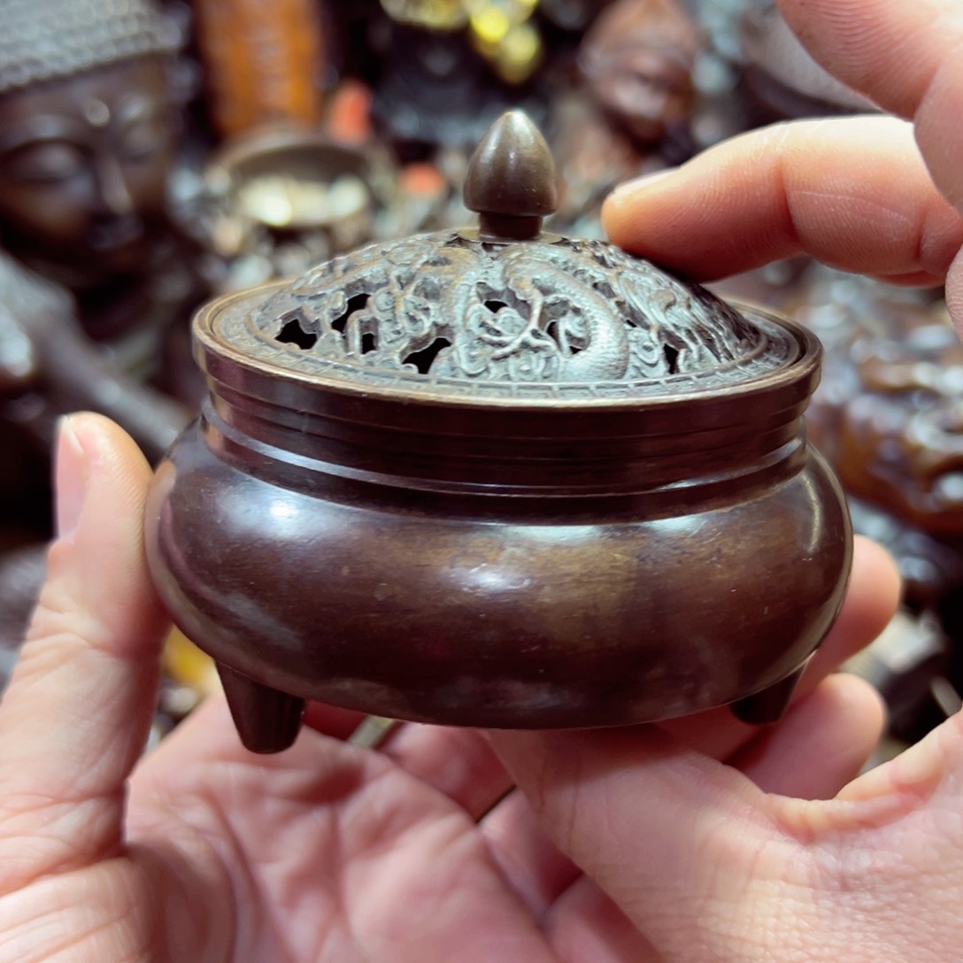 高端文玩铜器摆件七天无理由