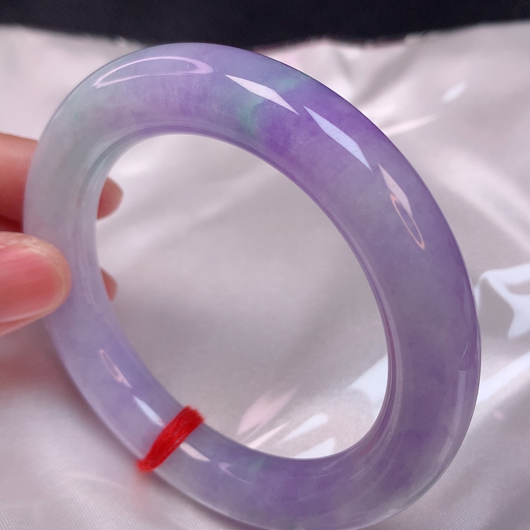 翡翠手镯（圆镯）未镶嵌56