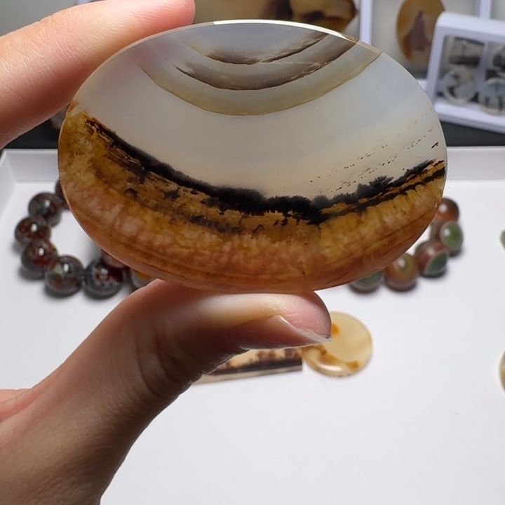 玛瑙/玉髓未镶嵌摆件