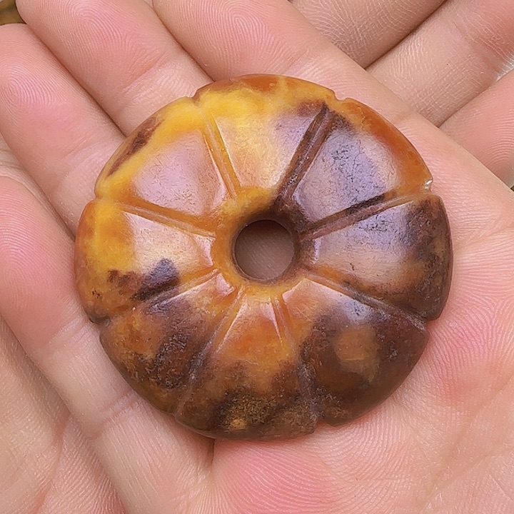 和田玉吊坠(不含链)未镶嵌