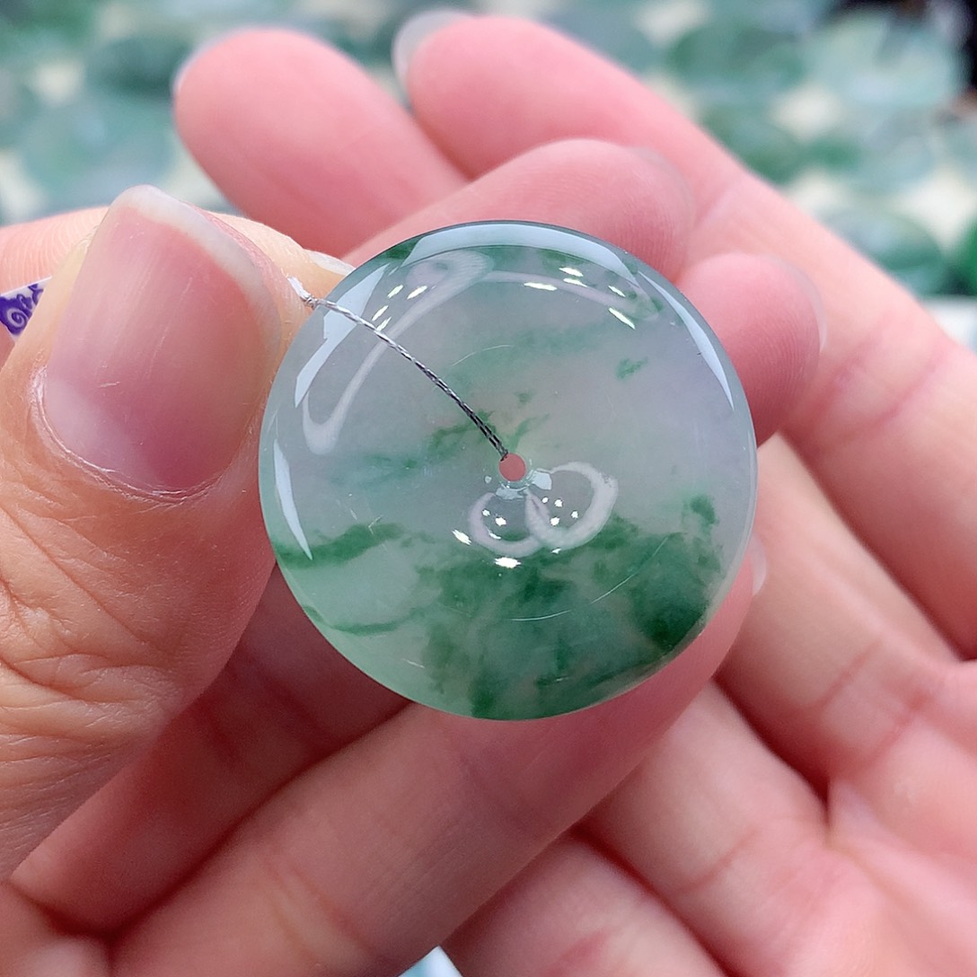 颈饰未镶嵌翡翠编号36尺寸27.7-5.5