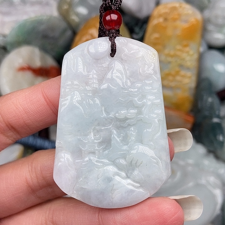 颈饰未镶嵌翡翠翡翠