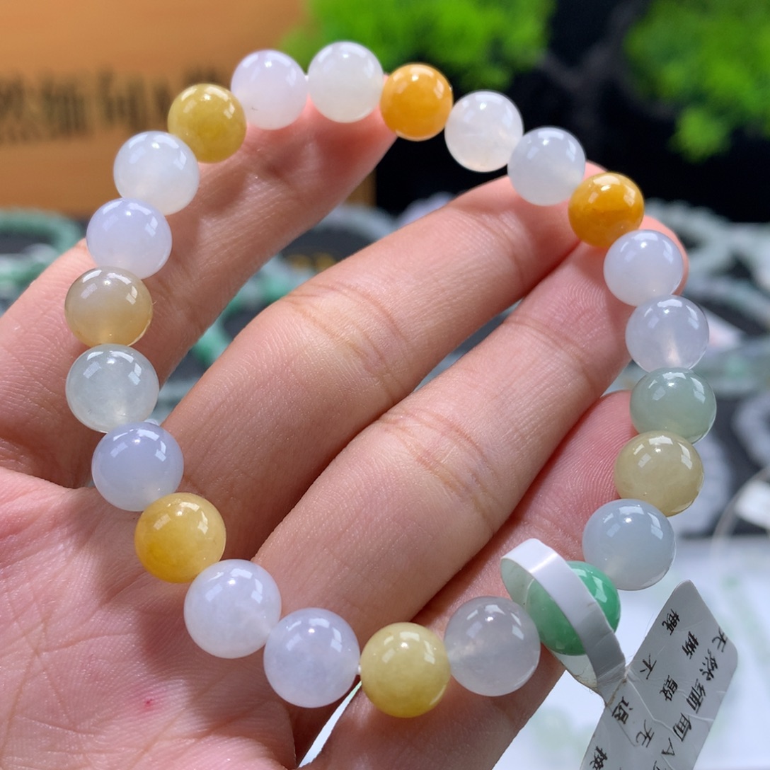 翡翠未镶嵌手链卡8