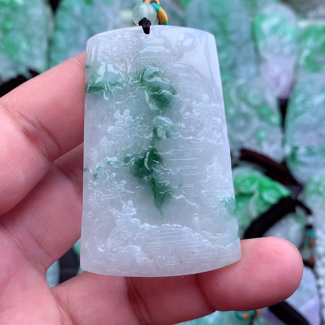 翡翠吊坠(不含链)未镶嵌