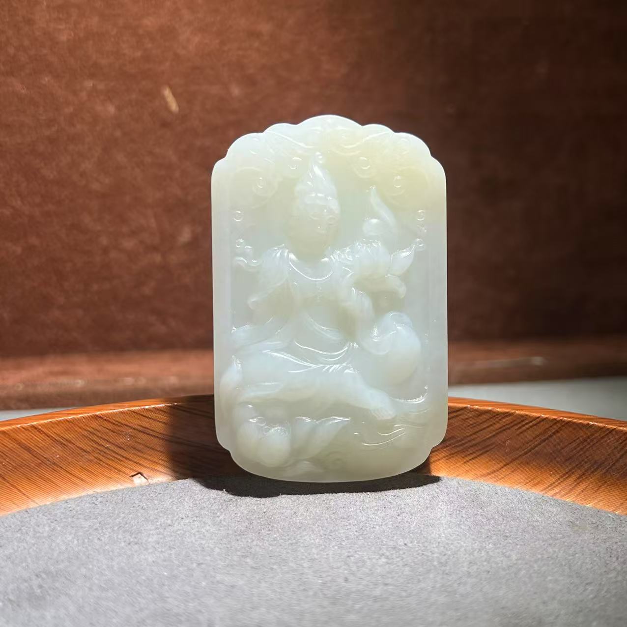 【张老斯珠宝】天然和田玉吊坠lz099（多样性发货 拍一发一）