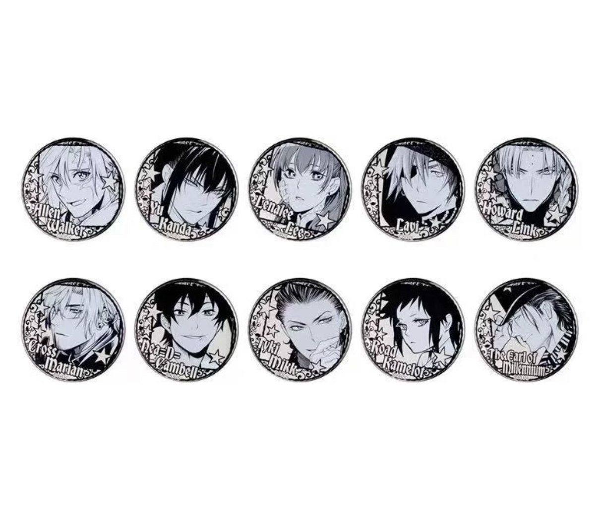 【国现代拆】驱魔少年白银浮雕第一弹盲抽