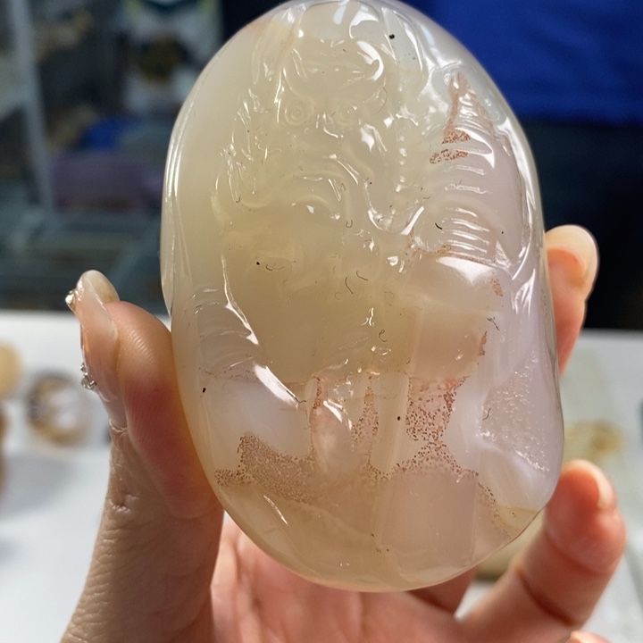 玛瑙/玉髓吊坠(不含链)未镶嵌