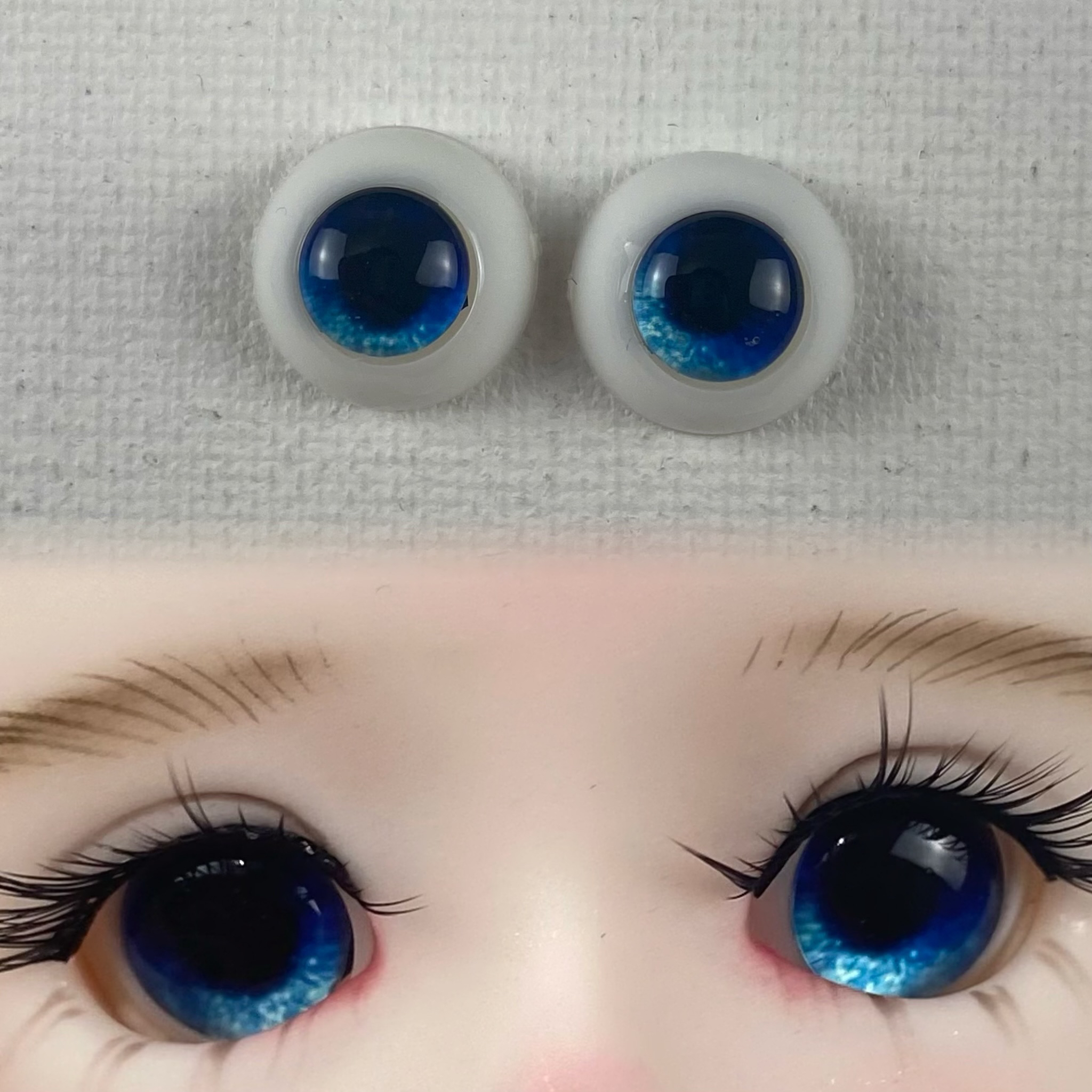 6分30cm玻璃眼珠珠