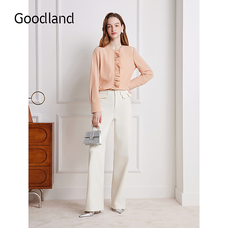 Goodland美地2025秋季新款牛仔裤LC35320140