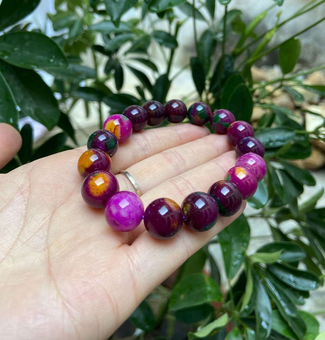 A1603精品星空紫苏卡12m国风手串项链