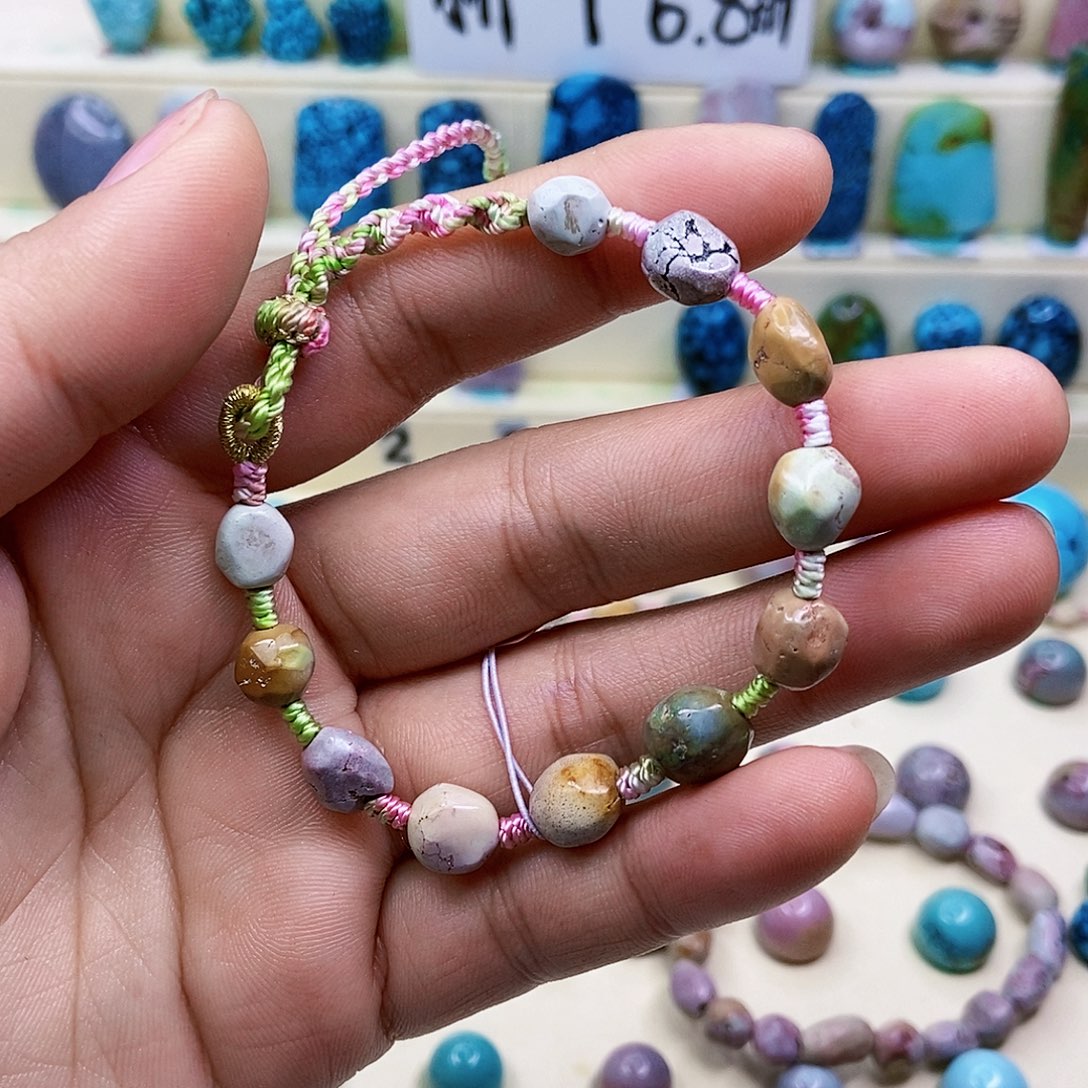 【闪购商品】绿松石挂件未镶嵌一**荷