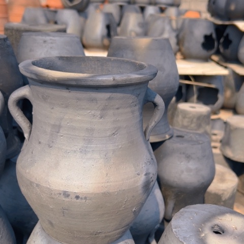 红陶口14高19微瑕