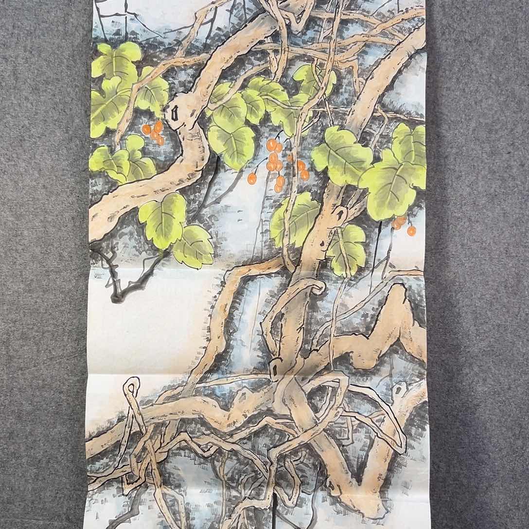 国画806 花鸟在此鸣叫时的鸣叫和