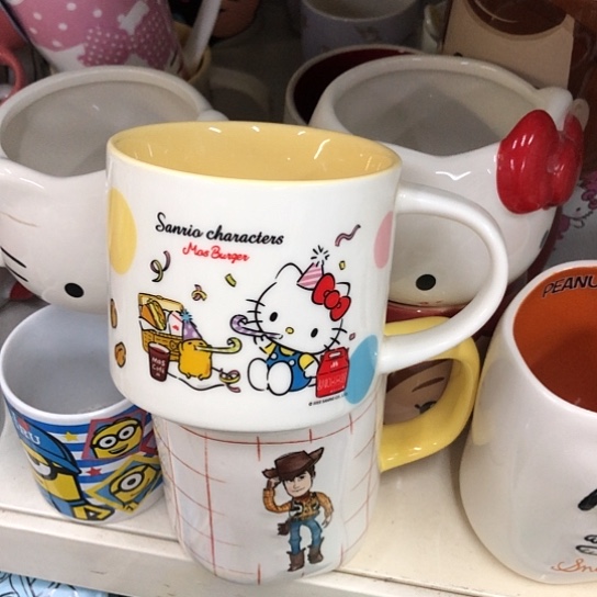 普通钢化玻璃双饮款杯子111