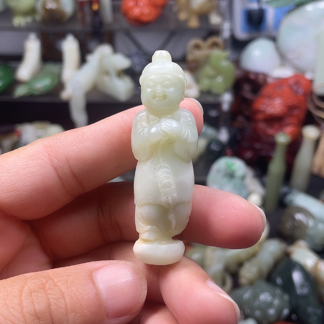 和田玉（糖玉）未镶嵌颈饰