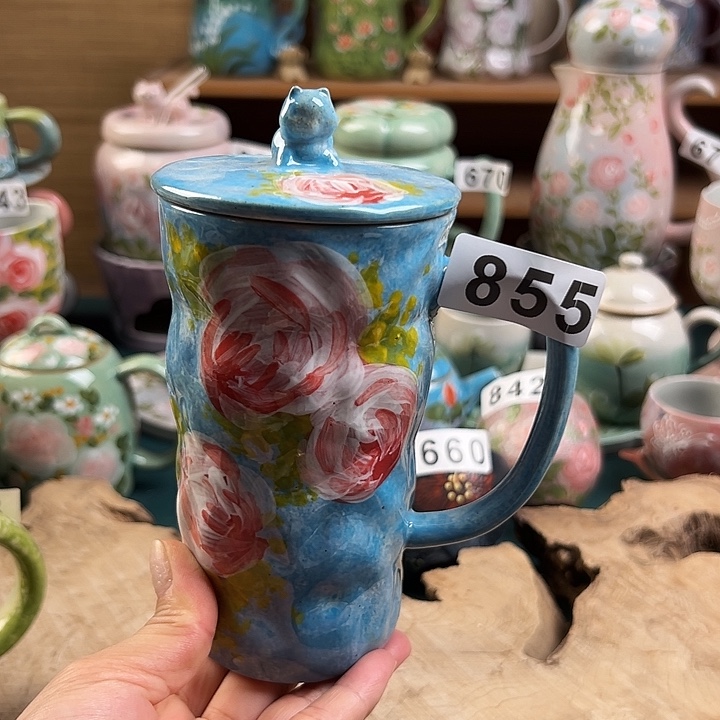 景德镇陶瓷手绘作品855