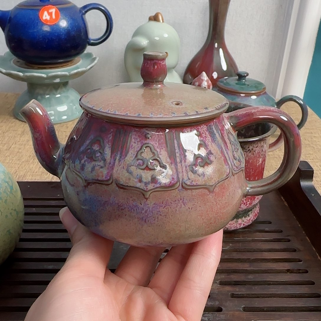 诗**华垕瓷甄选祥云壶