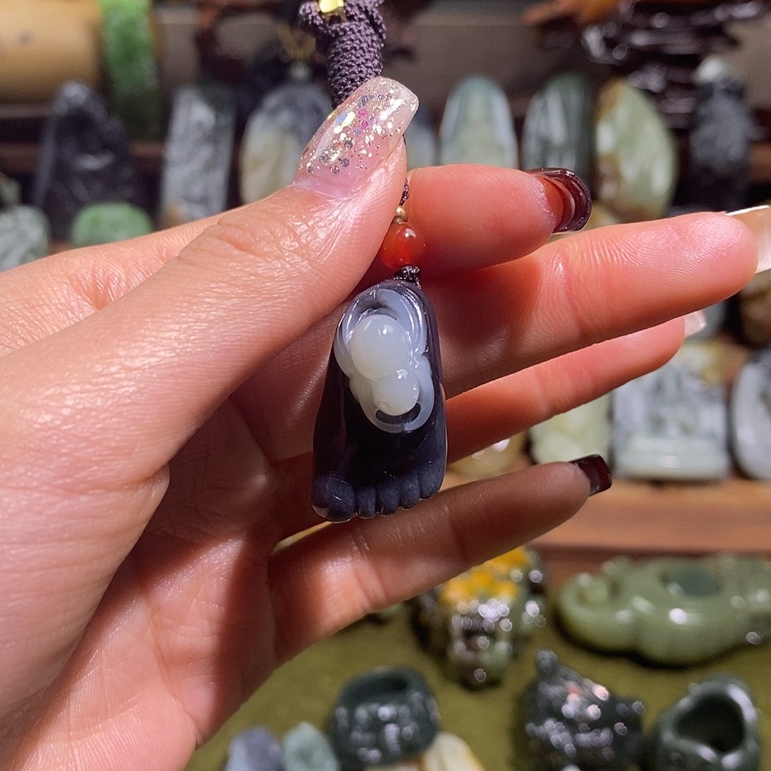 颈饰未镶嵌和田玉用****3