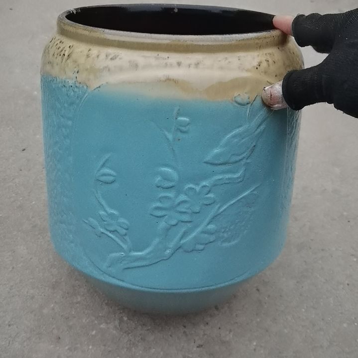 红陶19/27微瑕一个盆