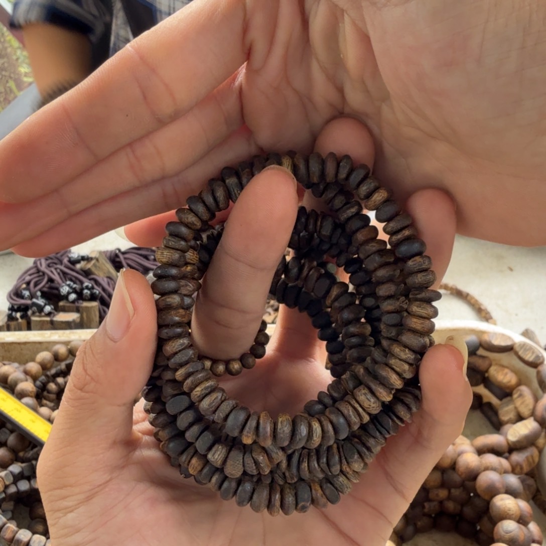 沉香碎屑沉香单圈沉水碎银子7克多样性发一