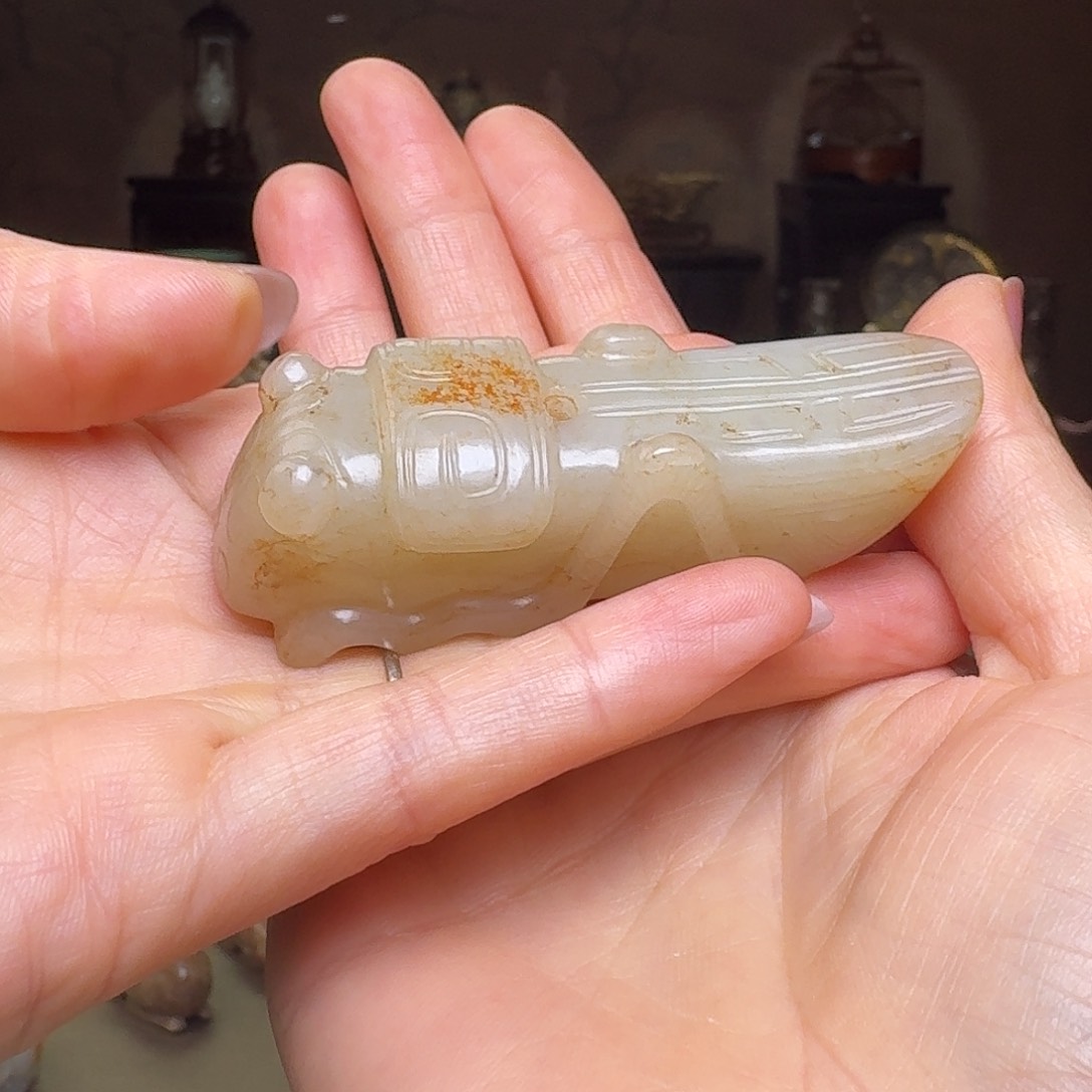 和田玉颈饰未镶嵌开*